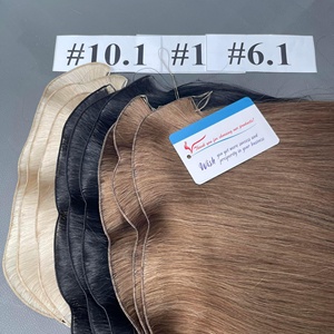 Extensiones de Cabello Natural de la Mejor Calidad 2025, Cabello Vietnamita con Trama Cosida a Mano, Cabello Súper Sedoso - Product Image 2