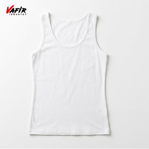 Camiseta Deportiva Casual de Talla Grande para Mujer, 100% Algodón, Bordada, Transpirable, de Jersey, Chaleco de Gimnasio y Camiseta sin Mangas GS-383 - Product Image 1