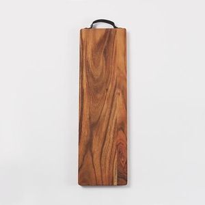 Planche à découper en bois naturel, surface de découpe professionnelle pour légumes, fruits, viande, pain, fromage, préparation des aliments - Product Image 1