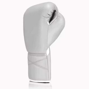 Gants de boxe en cuir PU avec logo personnalisé, équipement de combat professionnel, gants de kickboxing pour l'entraînement au combat, Muay Thai, sparring, 10-16 oz - Product Image 4