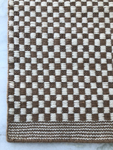 Alfombra de Lana y Algodón Antideslizante de Textura Gruesa y Tejido Plano Dhurry Indio a Precio de Fábrica para Interiores de Hogares de Lujo - Product Image 1