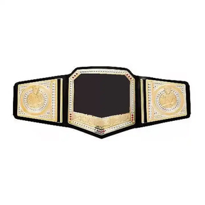 Cinturón de Campeón Mundial de Boxeo Personalizado con Logotipo del Equipo, Cinturón de Boxeo, Lucha Libre, Kickboxing, Deportes, Cinturón Dorado - Product Image 3
