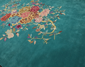 Alfombra KNOT hecha a mano con lana suave, antideslizante, apta para niños y mascotas, de calidad, para sala de estar, habitaciones infantiles, hoteles y oficinas. - Product Image 6