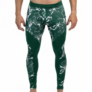 Hot Sale <b>Men's</b> <b>Tights</b> High Quality Full Sublimation Printing <b>Men's</b> Customized Leggings - Product Image 5