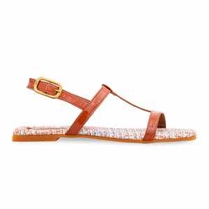 Sandale à talon moutarde FR5262 - Product Image 2