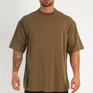 Plus Size Men's High Quality Short Sleeve Casual Shirt Loose Fit Turn-<b>down</b> Collar Summer Wear Solid Colour Woven Cotton Top - Product Image 1