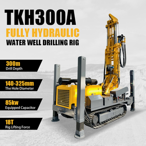 Foreuse de puits profonds sur chenilles TKH300A |   Machine de forage de puits d'eau hydraulique haute pression 300m - Product Image 3