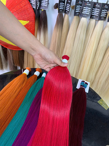 Extensions de cheveux naturels vietnamiens Nasa Hair 100g en vrac, super double drawn, longueur 60cm, toutes couleurs - Product Image 3