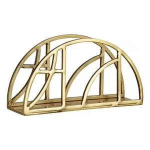 Support à serviettes décoratif en métal poli pour table à manger et cuisine, porte-mouchoirs haut de gamme pour la maison, le bureau et le restaurant - Product Image 3