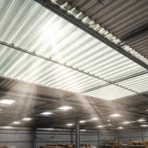 Lámina de FRP |   Lámina de Techo de Plástico Reforzado con Fibra de Vidrio |   Lámina Industrial Translúcida y Corrugada - Product Image 2