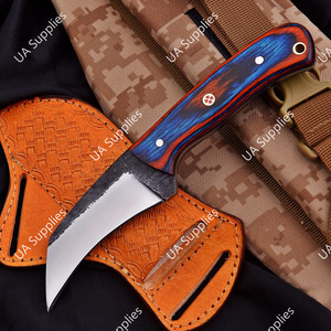 Cuchillos de Supervivencia y Caza de Hoja Fija Tipo Pico de Halcón, Hechos a Mano, de Acero al Carbono de Grado Industrial, Venta al Por Mayor, Soporte para Personalización OEM/ODM - Product Image 6