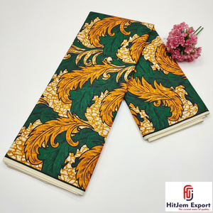 Tela Africana con Estampado de Cera Estilo Ghana, 100% Algodón, para Vestidos de Niñas, Manualidades, Bolsos y Proyectos de Batik - Product Image 2