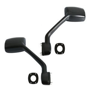 Specchietti retrovisori neri per cofano Kenworth T680 (2013-2020) e Peterbilt 579 (2010-2017), coppia sinistra e destra, adatti per auto - Product Image 5