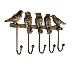 Classic Brass Double Prong Hook Bulk Furniture Hardware <b>Wall</b> Hanger Industrial Strength Metal Robe Hook for Modern Home & Hotels - Product Image 6
