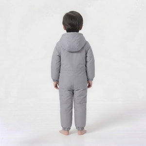 Kids Winter Waterproof Padded <b>Ski</b> <b>Suit</b> <b>One</b> <b>Piece</b> Snow Jumpsuit Warm Outdoor Snowwear for Boys Girls - Product Image 3