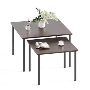 Table basse/table centrale minimaliste de forme carrée Gustowe - Product Image 4