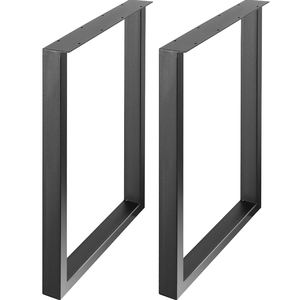 Modern Square Metal Dining Table Legs <b>Mid</b> <b>Century</b> Style Heavy Duty Furniture Base OEM ODM EDPTBL000 - Product Image 1