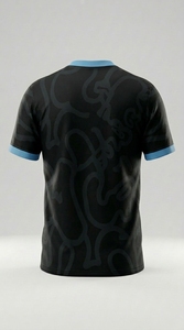 เสื้อฟุตบอลผู้ชายแบบสั่งทำ คอวี แขนสั้น ผ้าถัก ระบายอากาศได้ดี เป็นมิตรกับสิ่งแวดล้อม แห้งเร็ว ผลิตจากโพลีเอสเตอร์/คอตตอน - Product Image 2