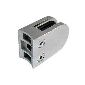 Structure ronde en alliage de zinc 45x62mm pince de garde-corps tuyau en métal et support de tuyau utilisation intensive pour système de mesure de pouce - Product Image 1