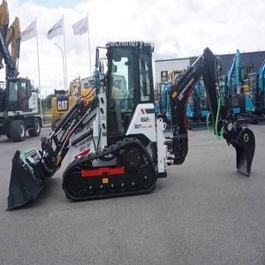 Hidromek HMK 62 T Diesel <b>Mini</b> Wheel Loader with Moog Hydraulic Pump Gearbox & Bearing-1-Year Warranty High Efficiency - Product Image 2