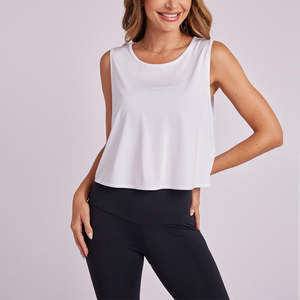 Débardeur ample pour femmes grandes tailles – T-shirt sans manches décontracté, doux et respirant pour l'été, idéal pour le quotidien - Product Image 1