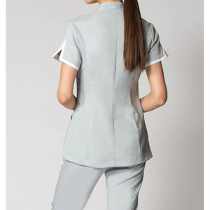 Conjunto de Uniforme de Esteticista Elegante y Personalizado para Mujer, Ropa de Trabajo Tejida para Hospitales y Clínicas - Product Image 2