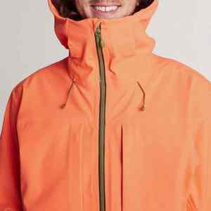 Veste de ski pour homme personnalisée, fine, matelassée, de haute qualité, couleur contrastée, coupe-vent, imperméable, en coton, style décontracté, fermeture éclair, OEM - Product Image 5