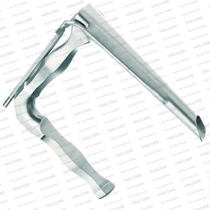 Ensemble de micro-laryngoscope opératoire – Spéculum de laryngoscope en acier inoxydable modèle Kleinsasser – Instruments chirurgicaux ORL - Product Image 5