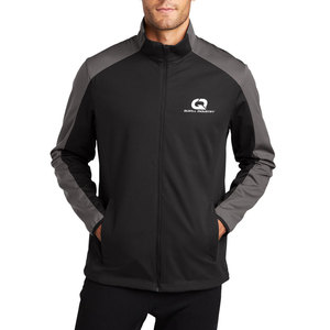 Veste d'hiver softshell pour homme, imperméable, entièrement zippée, avec doublure en polaire chaude, faible MOQ, idéale pour la marche en plein air, le travail, les voyages et l'usage quotidien. - Product Image 3