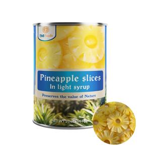 Norme internationale Vietnam OEM Offre Spéciale d'exportation TRANCHES D'ANANAS en conserve au sirop léger 20oz - Product Image 1