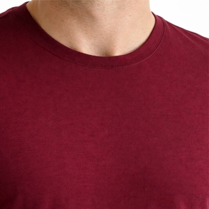 Camiseta Lisa para Hombre, Manga Corta, Cómoda, Ligera, Duradera, Elegante, Suave, Transpirable, Estilo Moderno - Product Image 4