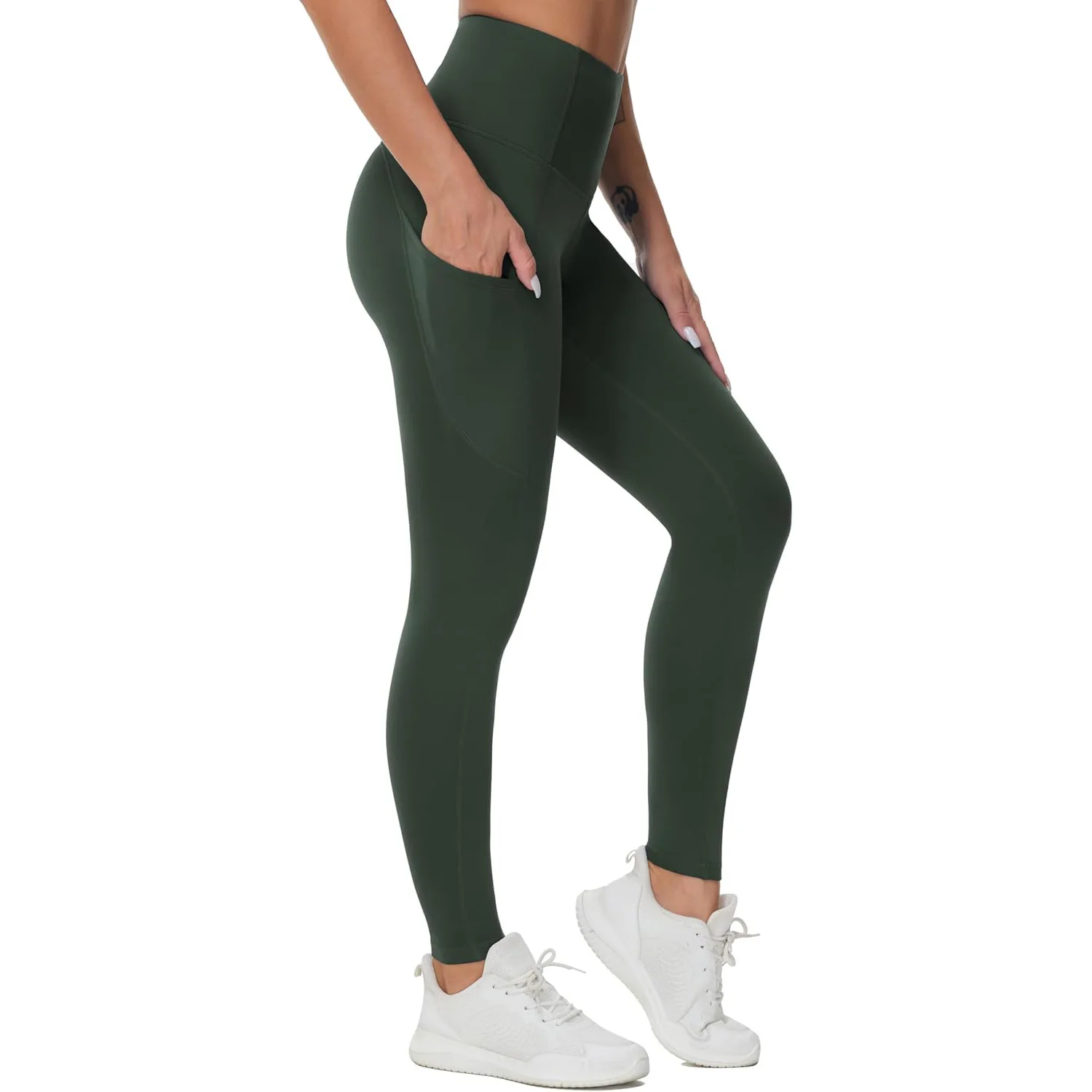 Premium High Waist Yoga Leggings for Women - Seamless Squat Proof Gym Pants - Wholesale Activewear