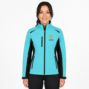 Veste en Softshell Tricotée Premium pour Femmes, Tissu Durable, Coupe-Vent, Respirant, Design Confortable et Chaud, Couleurs et Logos Personnalisés - Product Image 5