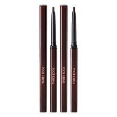 Crayon Eyeliner The Saem Three Edge BR01 0.25g 02 Brun Foncé (Lot de 2) pour Maquillage des Yeux - Prix Réduit - Product Image 1