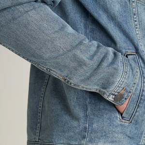 <b>Custom</b> <b>Denim</b> <b>Jacket</b> for Mens Logo & Design Options Available Bulk Wholesale Sustainable & Trendy Jeans Outwear - Product Image 6