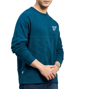 เสื้อสเวตเชิ้ตผู้ชายคุณภาพสูง ผ้าฝ้ายแท้ 100% สำหรับฤดูหนาว  ออกแบบโลโก้ได้ตามต้องการ ผ้าฟลีซ แห้งเร็ว ระบายอากาศดี ขายดีที่สุด - Product Image 3