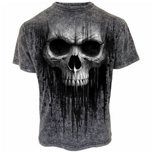 T-shirts pour hommes de haute qualité, col rond, manches courtes, séchage rapide, tissu épais, imprimé par sublimation, uni, décontracté, coupe classique, tricoté - Product Image 1