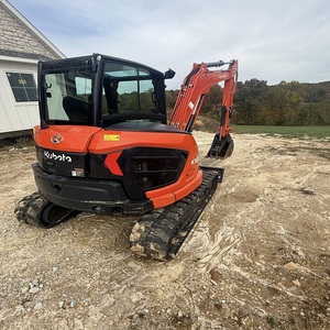 Excavadora compacta Kubota KX057 5, máquina mini versátil, equipo hidráulico eficiente para excavación, construcción y paisajismo. - Product Image 4