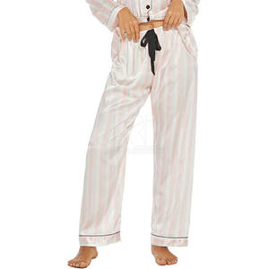 Elegante Conjunto de 2 Piezas de Algodón y Satén de Seda para Mujer, Diseño Único, Ropa de Dormir Térmica Informal, Vestido de Noche para Primavera/Verano, Conjunto de Dormir Ligero - Product Image 2