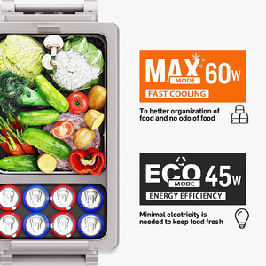 ตู้เย็นรถยนต์ BougeRV CRPRO 30 ควอร์ต 12 โวลต์ แบบพกพา พร้อมคอมเพรสเซอร์ - Product Image 6
