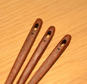 Agujas de madera de alta calidad para coser, tejer y bordar, agujas duraderas, accesorios para tejer en el hogar - Product Image 2