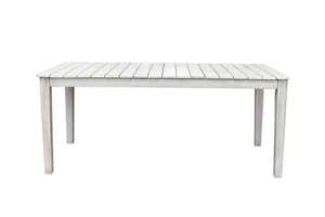 Mesa de Comedor de Madera de Estilo Escandinavo para Exteriores con Patas Cónicas, Resistente y Apta para Pisos Duros - Product Image 5