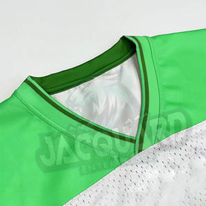 Ensemble T-shirt et short en jersey surdimensionné personnalisé avec impression par sublimation, respirant, style sport et streetwear, faible MOQ, fournisseur OEM ODM - Product Image 3