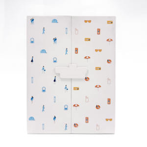 Caja de Regalo Rígida Tipo Concha 3D para Exhibición, Papel Recubierto, Forro de Esponja, Cierre Magnético, Diseño Multicapa para un Embalaje Eficaz de Productos para el Cuidado de la Piel - Product Image 2