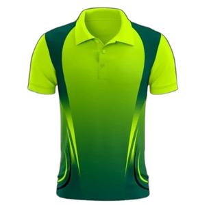 เสื้อโปโลคุณภาพสูงแขนสั้นเสื้อโปโลโพลีเอสเตอร์ 100% ทั้งหมดเสื้อโปโลพิมพ์ระเหิด - Product Image 2