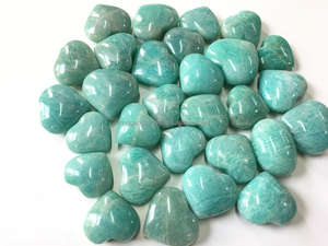 Vente en gros de pierre précieuse Reiki en forme de cœur d'amazonite en cristal naturel Pierre semi-précieuse artisanale Feng Shui sculptée en pierre entière - Product Image 5