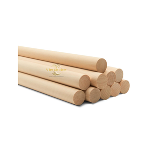 Premium Wooden Dowels Natural <b>Round</b> Wood Sticks for Furniture Making and Bulk Wholesale Buyers - Product Image 4