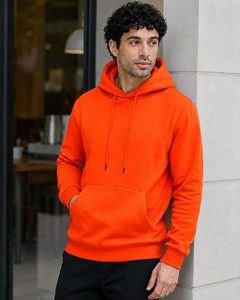 New Trendy Fashion Men's Fleece Sporty Pullover <b>Hoodies</b> <b>Lightweight</b> Comfortable Anti-Wrinkle Breathable Waterproof 100% Cotton - Product Image 4