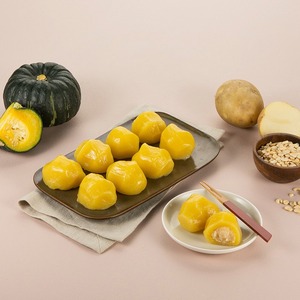 [MILWON] Pastel de Arroz de Calabaza Dulce Coreano con Textura Masticable para Surtido de Comida Asiática - Product Image 3