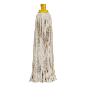 Recharge de tête de balai serpillère en coton robuste, auto-essoreuse, réutilisable, ronde, pour nettoyage de sols humides, usage commercial et industriel, vente en gros usine - Product Image 4